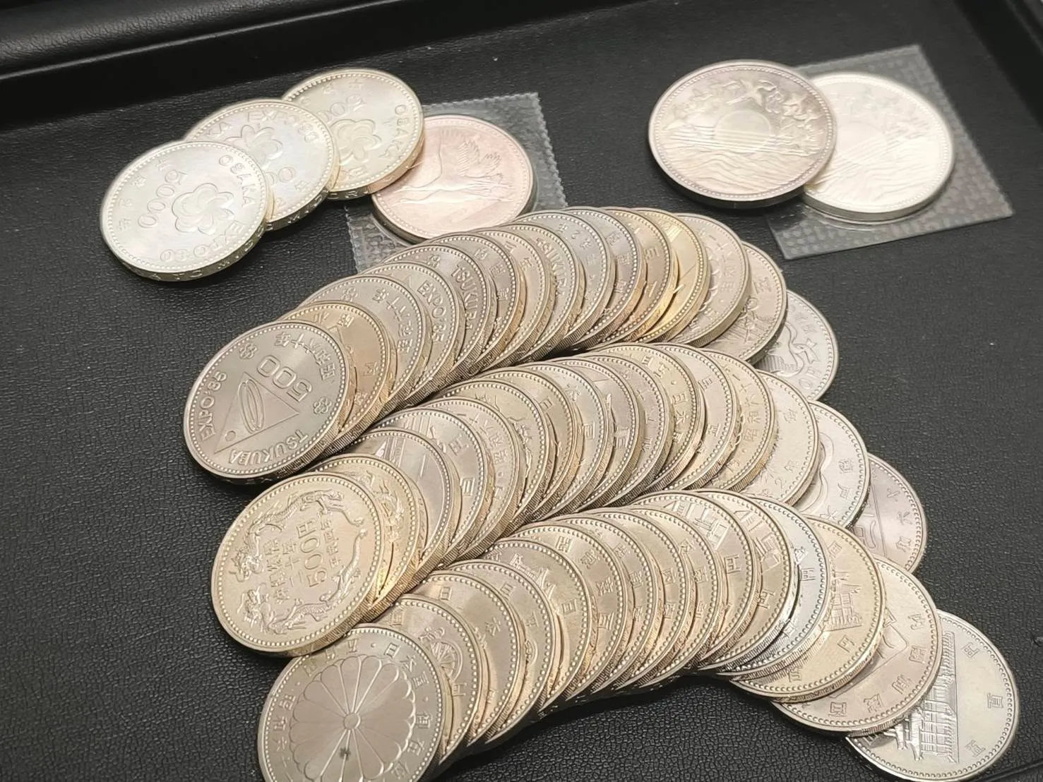 こんにちわ！今日はたくさんの記念硬貨をお買取りさせていただき...