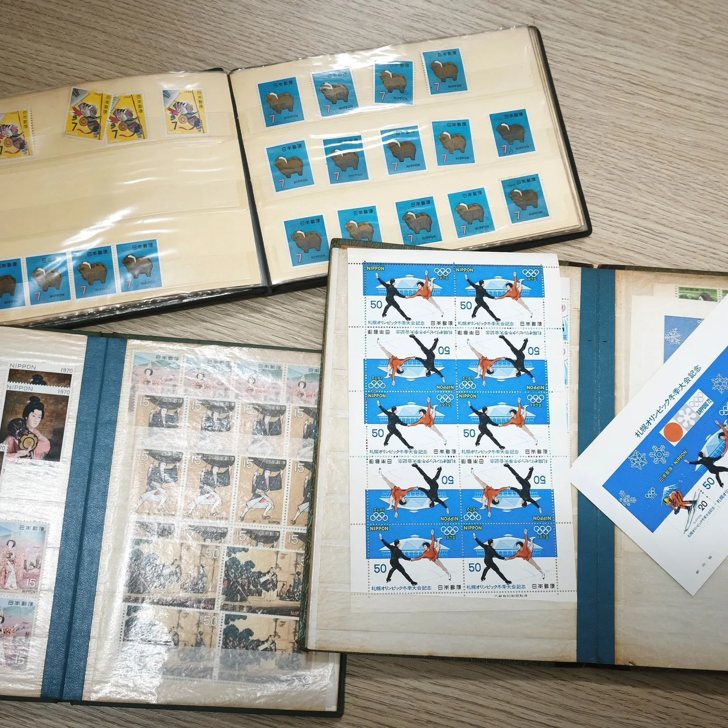 今日はたくさんの切手を持って来ていただきました！📮✨お父様が...